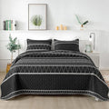Summer Polyester Bed Cover Set Quilted  Bedsheets Printing Bedding Set