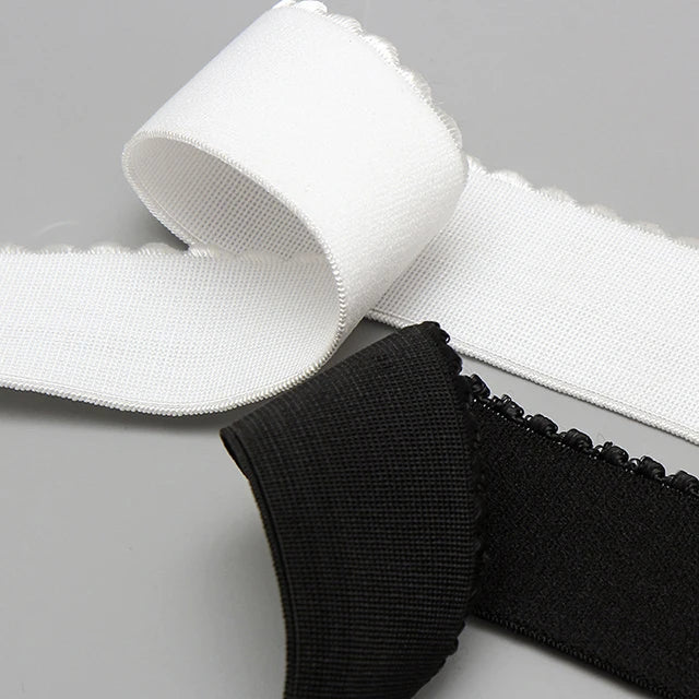 Wholesale Teeth Edge High Elastic Color Elastic Band Casual Sports Pants Skirt Exposed Waist Rubber Band Accessories