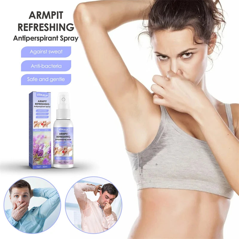 OEM South Moon  Lavender Armpit Refreshing Antiperspirant Spray Unisex Body Anti Bacteria Odor Removing Anti Sweat Spray