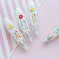 Classic Transparent Push-type Lace Correctiontapes Stationery Supplies 5mm*5m
