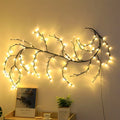 Christmas DIY Willow Vine Branch Light Enchanted Willow Vine 144 LEDs 7.5FT Vines for Home Decor