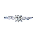 Luxury Diamond Wedding Cluster Party Rings Gold Gia Certified Diamonds Ring Diamond Engagement Rings for Women