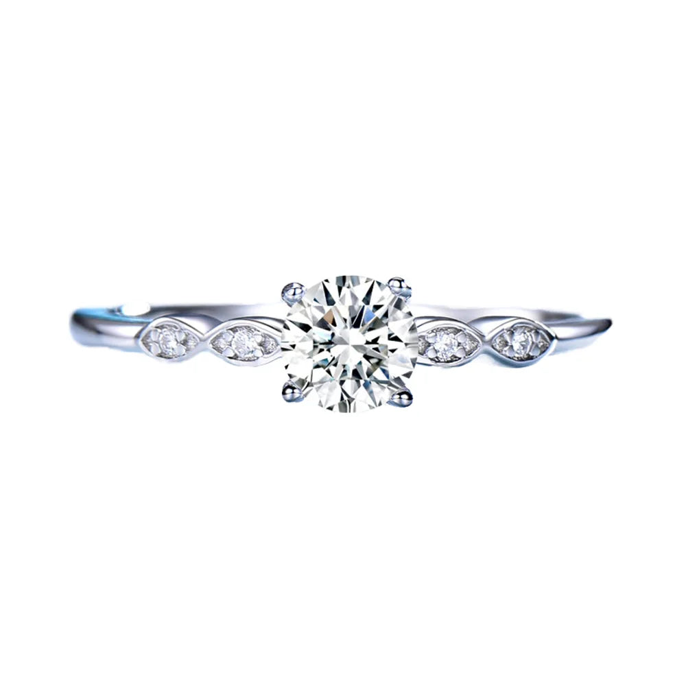 Luxury Diamond Wedding Cluster Party Rings Gold Gia Certified Diamonds Ring Diamond Engagement Rings for Women