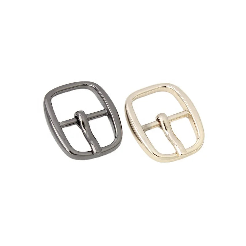 Nolvo World 6 Color 26*15 mm 5/8" Leather Belt Buckle Pin Buckle Metal Adjust Buckle for Handbag