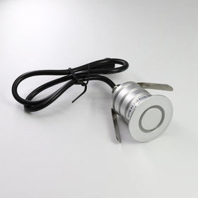 Aluminum Round Led Stair Wall Lamp Outdoor IP67 1W Recessed Step Pathway Wall Corner Light Staircase Outdoor Stairs Lights