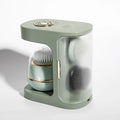 Electric Sonic Facial Cleansing Brush Face Cleanser Spa Ultrasonic Silicone Facial Cleansing Brush for Deep Skin Cleaning
