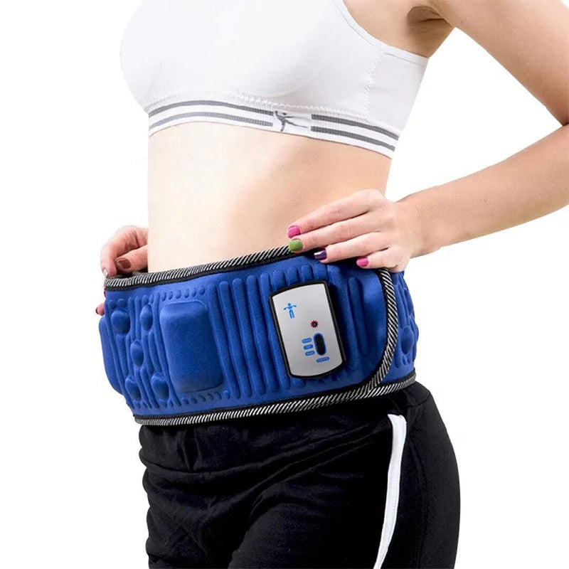 Wholesale Massage Vaibrator Belly Fat Loss Belt Electric Body Massage Slimming Belt Belly Fat Burn Slim Belt for Women Shaper