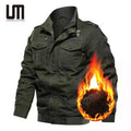 Liu Ming Hot Selling Autumn Winter Men Warm Fleece Plus Velvet Thickened Coat Plus Size Jackets