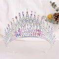 Wedding Hair Accessories Bridal Crown Tiara Rhinestone Tiara Crowns AB Crystal Tiara Bride Crown