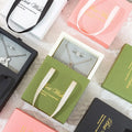 Luxury Jewelry Gift Box Cardboard Jewelry Boxes Sliding Drawer Jewelry Box With Handle