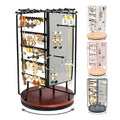 Hot Sale Wood Metal Custom Jewelry Ring Earrings Stand Holder Displayer Organizer Standing Type for Store