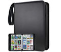 9 Pocket PU Collection Album for Leather Trading Zipper Card Album Binder