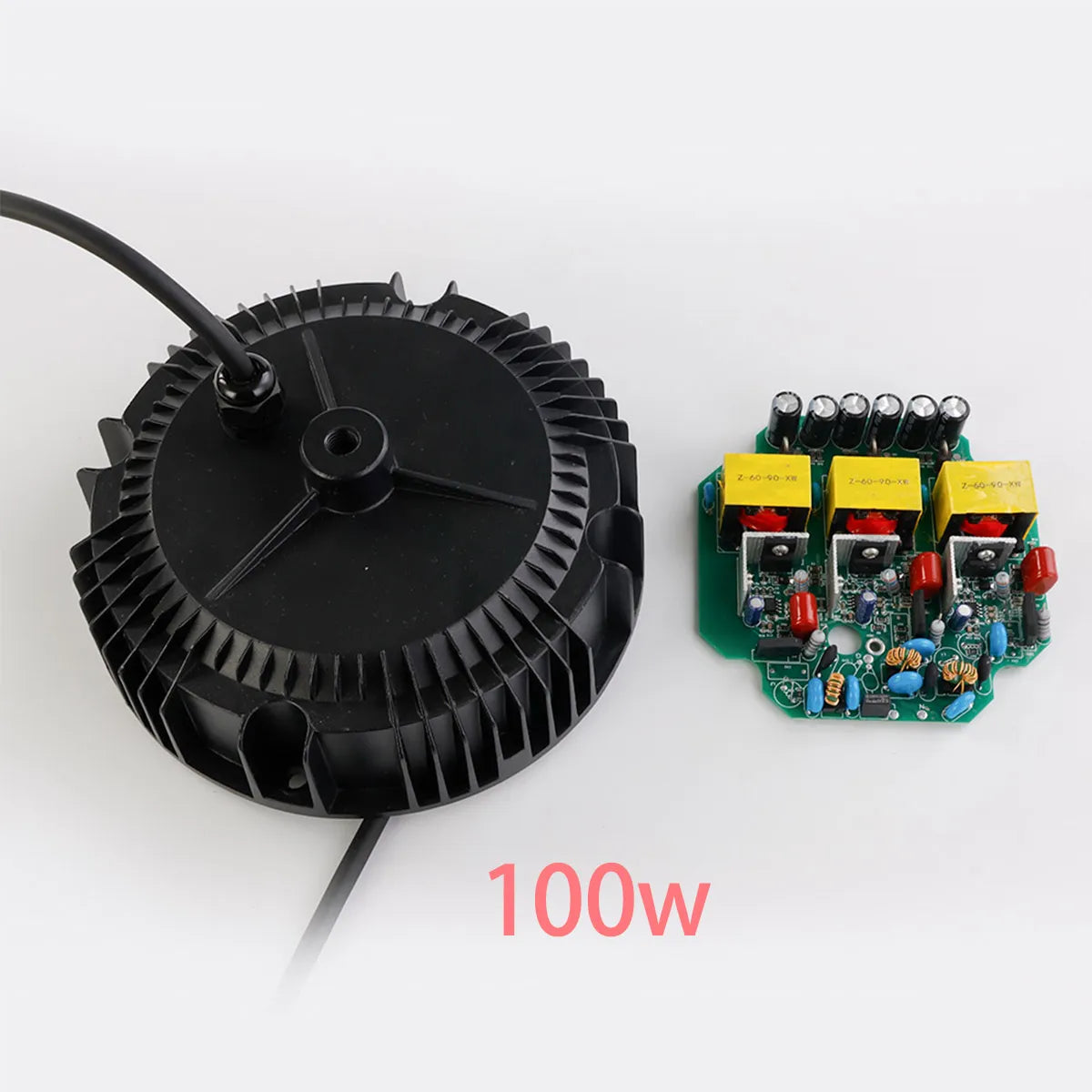 Zetoo Brand Best Seller 100W High PF Non-isolated Constant Current Single Waterproof IP65 UFO Driver Canopy & Highbay Lights