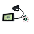 KT Brand Parts Electric Bike Waterproof Display Kunteng LCD10H Ebike Kt Lcd10 Meter for Electric Bike Parts 1000w Ebike