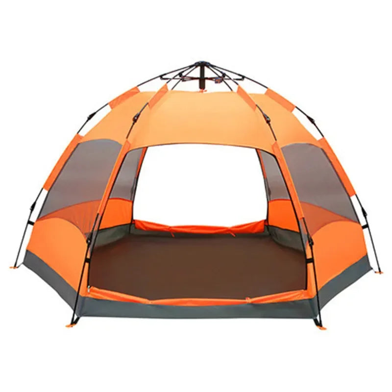 Factory Wholesale Double Layer 100% Automatic Camping Tent for Outdoor Traveling