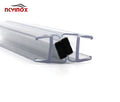 Top Sale Plastic Sealing Strip Bathroom Shower Room Door Seals Shower Silicone/PVC Glass Door Sealing Strips 6mm