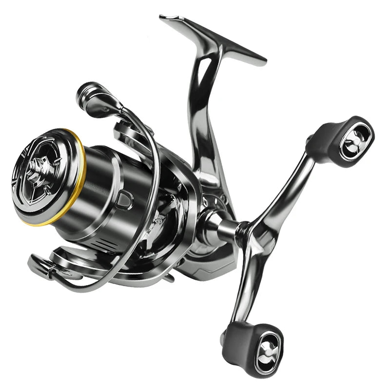 WEIHE 1500/ 2500/ 3500 Series Full Metal Spinning Fishing Reel Fishing Wheel for Saltwater and Freshwater