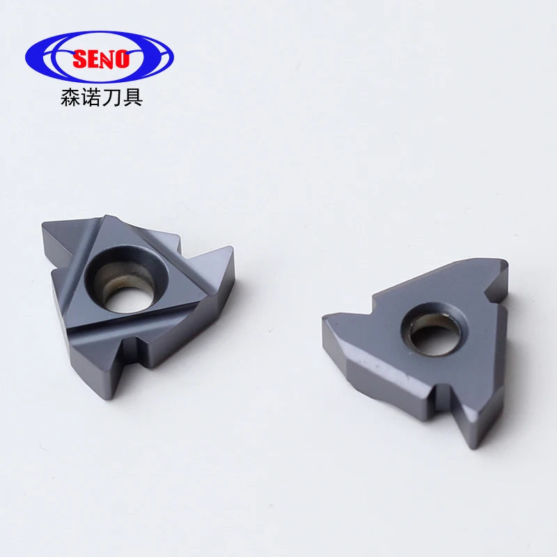 Cnc Carbide Threading Inserts 2 Teeth 40 Degree Pulley Inserts