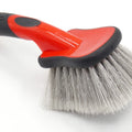 High Quality Eco-Friendly Red PP Material Zhenda Car Tire Wheel Cleaning Brush Handheld Wheel Wash Detailing Tool Model