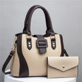 Yellow Environment Friendly Handmade Rivet Fashion Purses and Handbags for Women