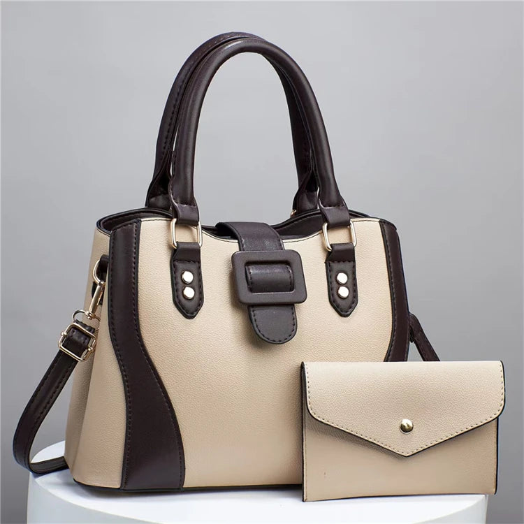 Yellow Environment Friendly Handmade Rivet Fashion Purses and Handbags for Women