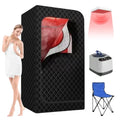 Modern Portable Infrared Steam Room Convenient Household Sauna Steam Box 660nm Red Light Therapy 1200W Steamer Sweat Box