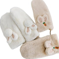 2026 Winter Mitten Clips Kids Glove Supplier of Cute Rabbit Warm Hand Gloves for Winter Female Gloves