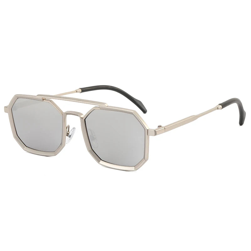 Superhot Eyewear 19361 Fashion 2021 Polygon Shades Metal Frame Sunglasses