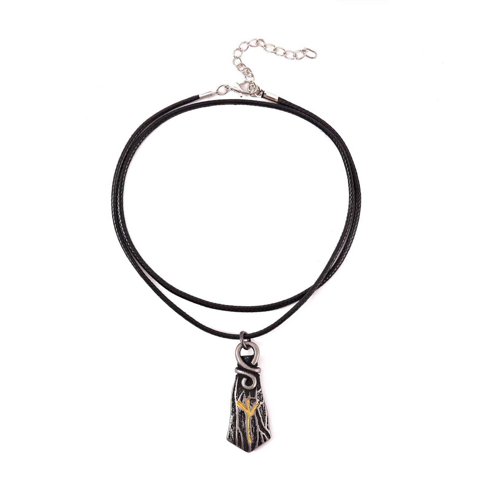 Viking Souvenir Stainless Steel Necklace Unisex Viking Necklace Norse Myth Rune Necklace Viking Jewelry