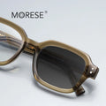 MORESE Men's P2190 Blue Square Shape Tr90 Optical Eyeglasses Frames Wholesale Photochromic Glasses Blue Light Feature Computer