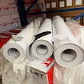 Material EJET/OLFA/NIO 140g/120g Self Adhesive  Sticker Vinyl High Glossy White Color Size 1.07/1.27/1.37/1.52*50m