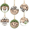 Manufacture 3D Christmas Laser Cut Wood Decorations Wooden Tree Ornament Wall Christmas Box Engraving Holiday Decor