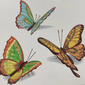 Wholesale Custom Temporary Waterproof Butterfly Body Art Glitter Face Tattoo Stickers Water Transfer Paper PET Film CE Certified