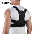 VBOSI 6102 Posture Corrector Soft Comfortable Fabric Adjustable velcro Strips  Sponge Should Strips PP Stabilization bar