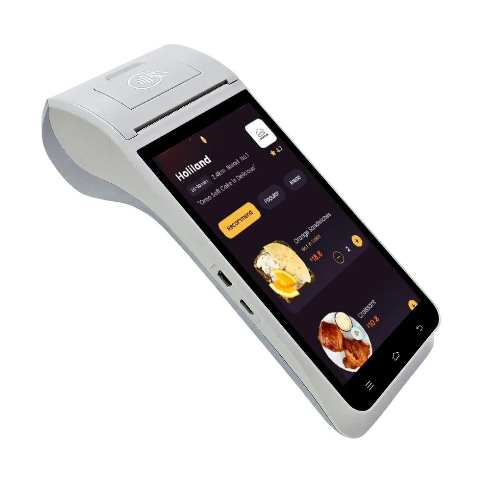 ZCS Z91 Durable Using Android Mobile NFC Card 2GB+16GB 5.5 Inch POS System for Small Business