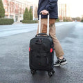 Waterproof Trolley Camera Backpacks With Laptop Bags Professional Digital Camera Backpack With Four Wheels for Photography