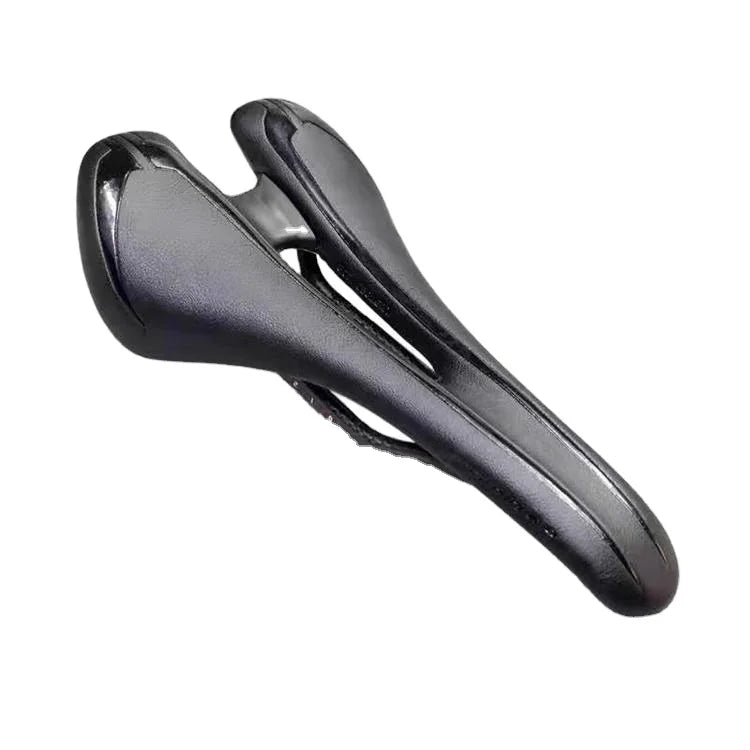 Ultralight Road Bike Saddle with Carbon Rails Reinforced Hollow Bicycle Seat Ergonomic Cycling Saddle for Road Bike MTB