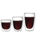 Double Wall Insulated Glass Coffee for Mugs Large Cups for Tea Latte Cappuccino Espresso for Parties