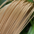 Wholesale 14K Gold Filled Brass Wire 1.5mm Ball Bead Line for DIY Jewelry Crafting Jewelry Findings & Components