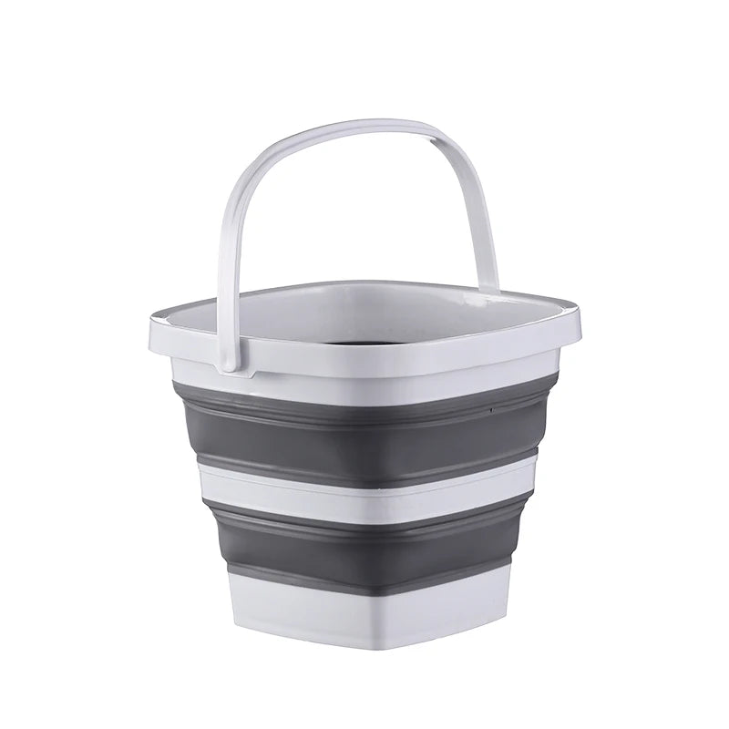 Collapsible Bucket Cleaning Bucket Mop Bucket Folding Portable Small Plastic Water Supplies for Outdoor Garden