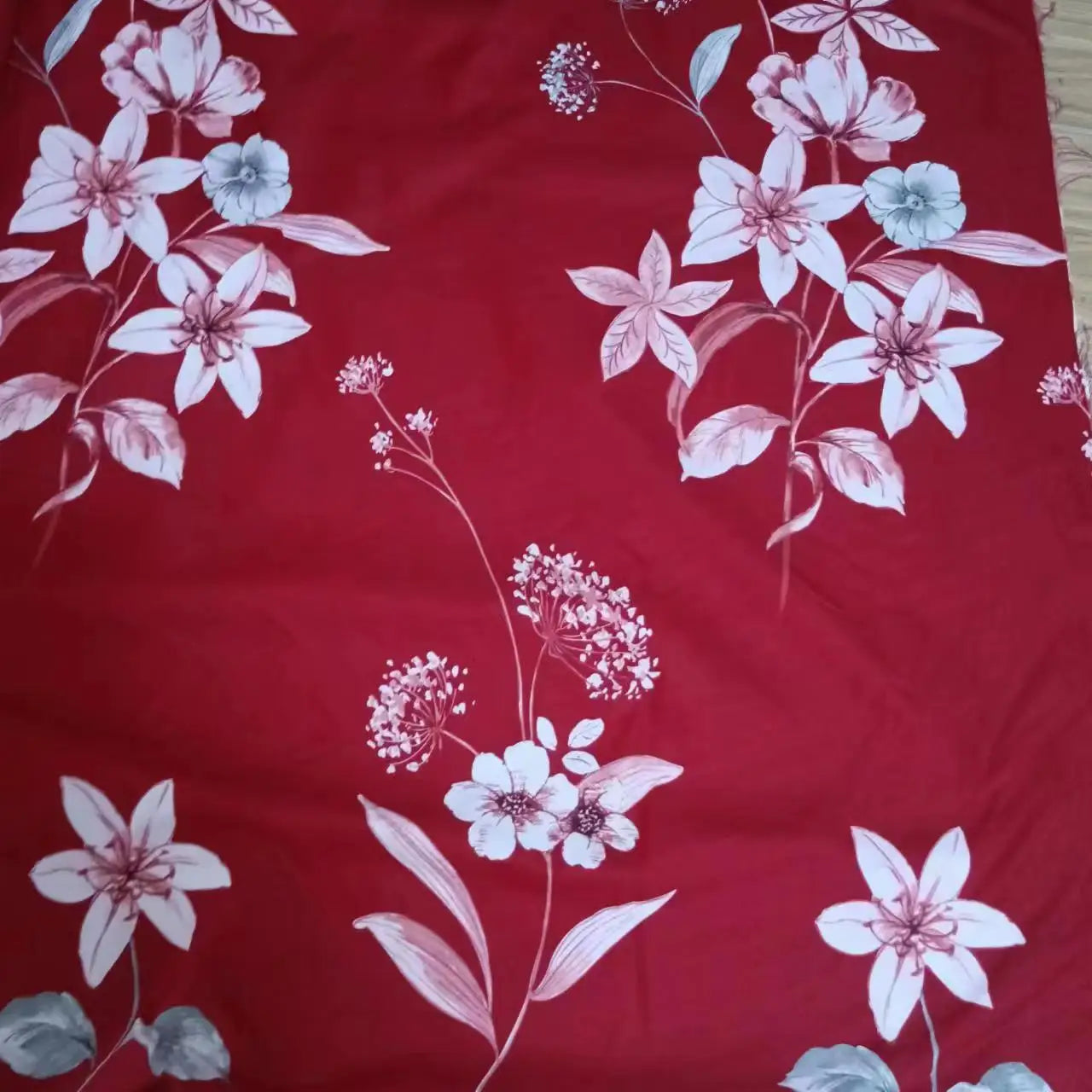 Polyester Fabric Wholesale Home Textile Bedding Fabric Manufacturer 125gsm Disperse Print Microfiber Bedsheet Fabric