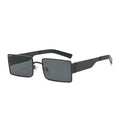 9176 Korean Style Women's Sunglasses with Retro Metal Square Frame UV400 Polarized Sun Protection for Driving in Europe America