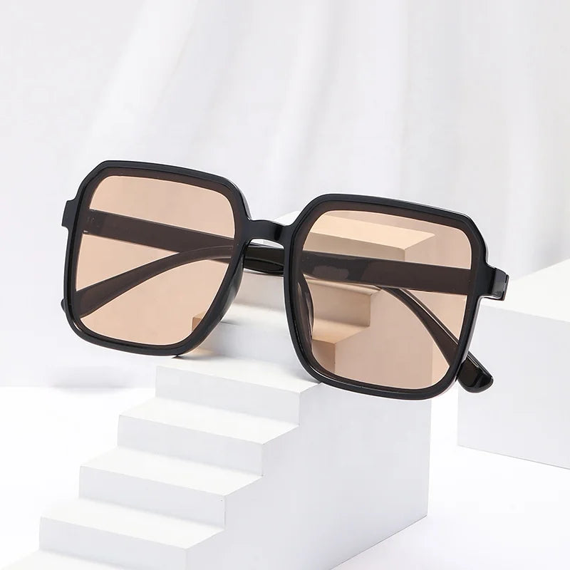 Square Big Frame Fashion Sunglasses New Unisex Sunshades for Men Women