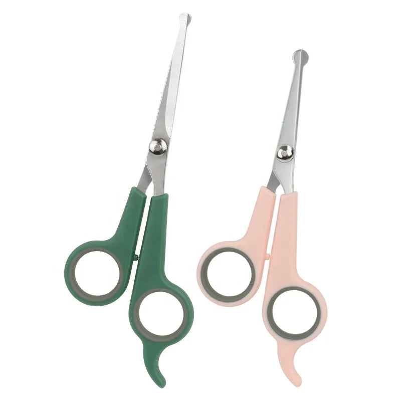 Factory Wholesale Custom Logo Tied Card Packaging Cat Hair Scissors Dog Pet Hair Grooming Clipper