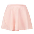2025 Orange Pink Chiffon Ballet Dance Skirt Wrap Elastic Dance Dress for Children