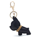 Dog Shape Key Strap Waist Wallet Bag Pendants Jewelry Gifts Auto Business Men Car Key Ring Holder Chain Leather Animal Keychain