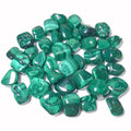 Wholesale Factory Price Natural Gemstone Malachite Loose Gemstone Tumbled Stone