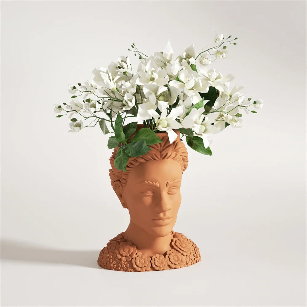 Nicole Custom 3D Famous Portrait Artist Human Head Food Grade Silicone Eco-Friendly Cake Moulds