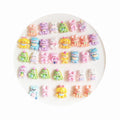 Kawaii Resin Anime Dinosaur Rabbit Cat Bear Cartoon Animal Flatback Scrapbook Craft DIY Jewelry Making Decor Mini  Figurine
