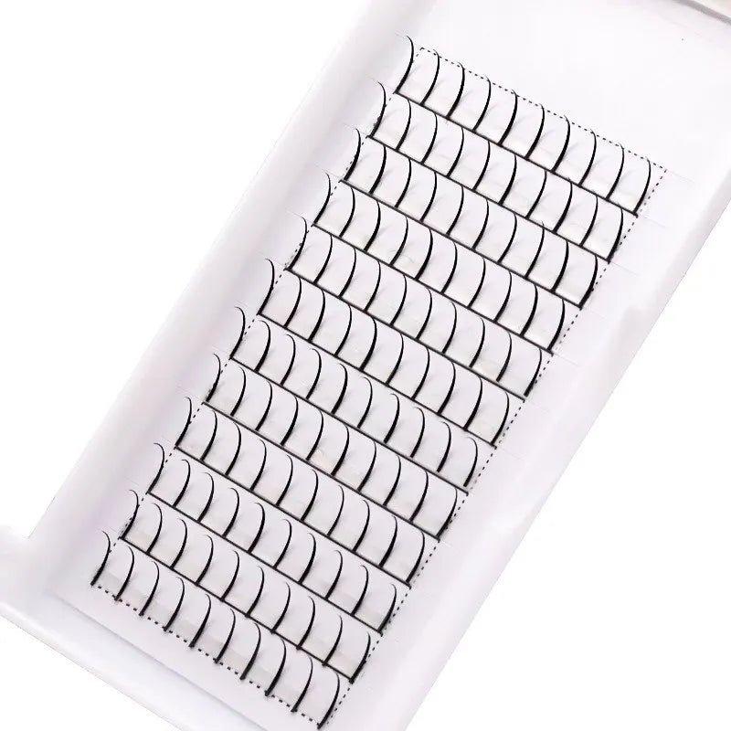 Factory Price Wispy Spikes Lash Extensions Pre Made Fan Hand Mink Private Label Spikes Lashes